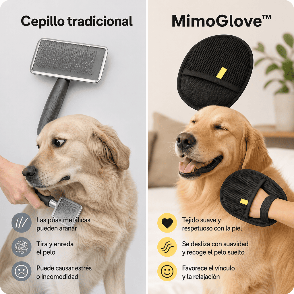 MimoGlove™ — Manopla Quitapelos Reutilizable para Mascotas
