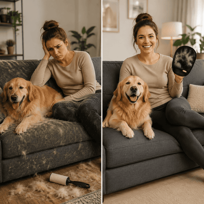 MimoGlove™ — Manopla Quitapelos Reutilizable para Mascotas